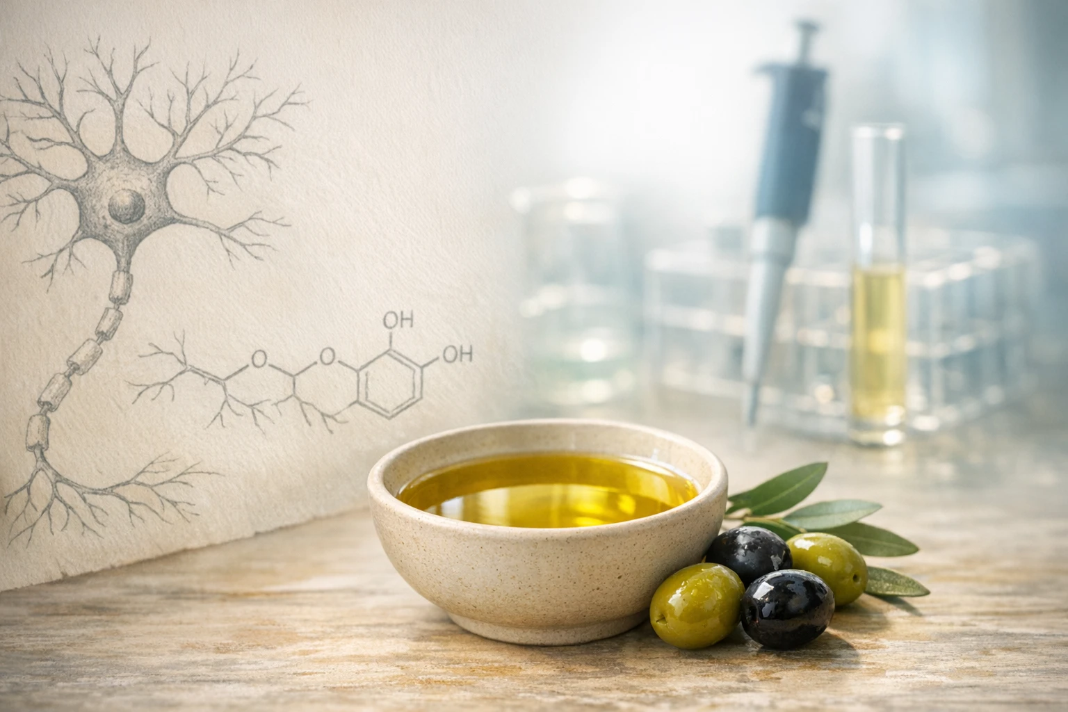 SOS invecchiamento? Arriva l'olio EVO, alleato del cervello