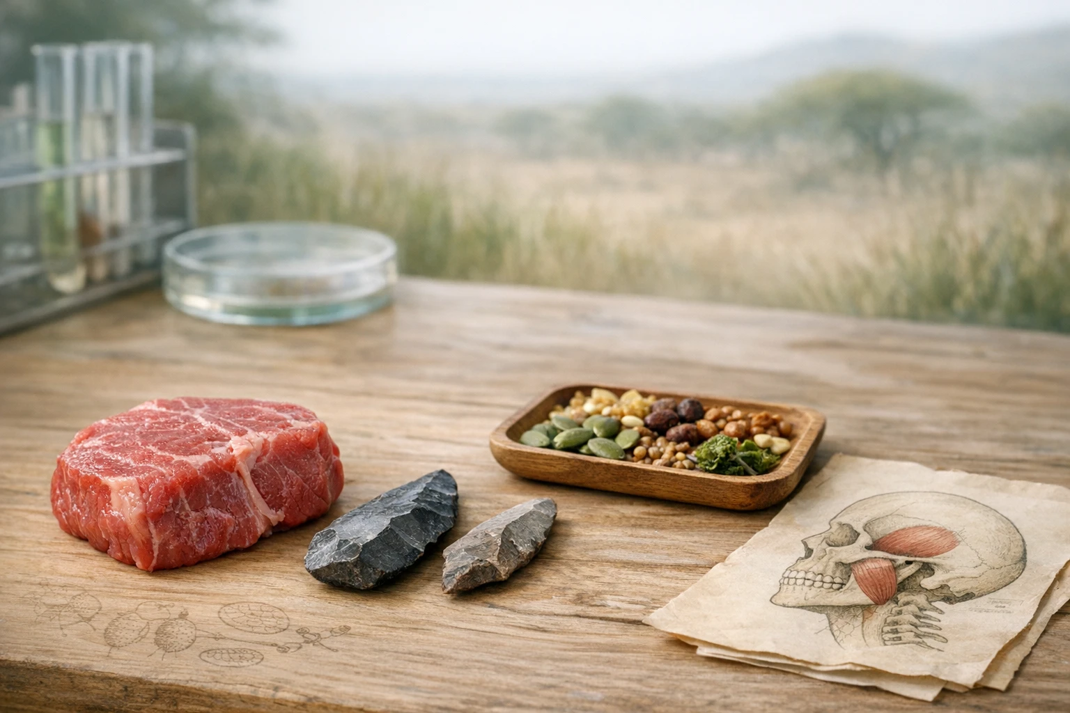 La vittoria evolutiva dei carnivori: la carne e lo sviluppo umano