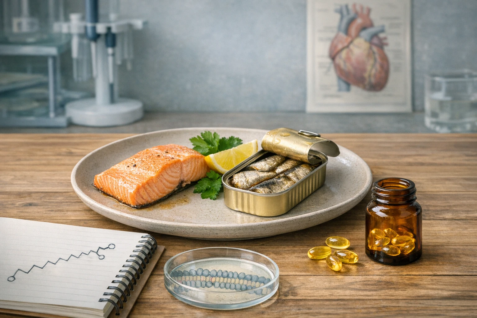 Pesce e omega‑3: la combinazione efficace contro i rischi cardiaci e il diabete