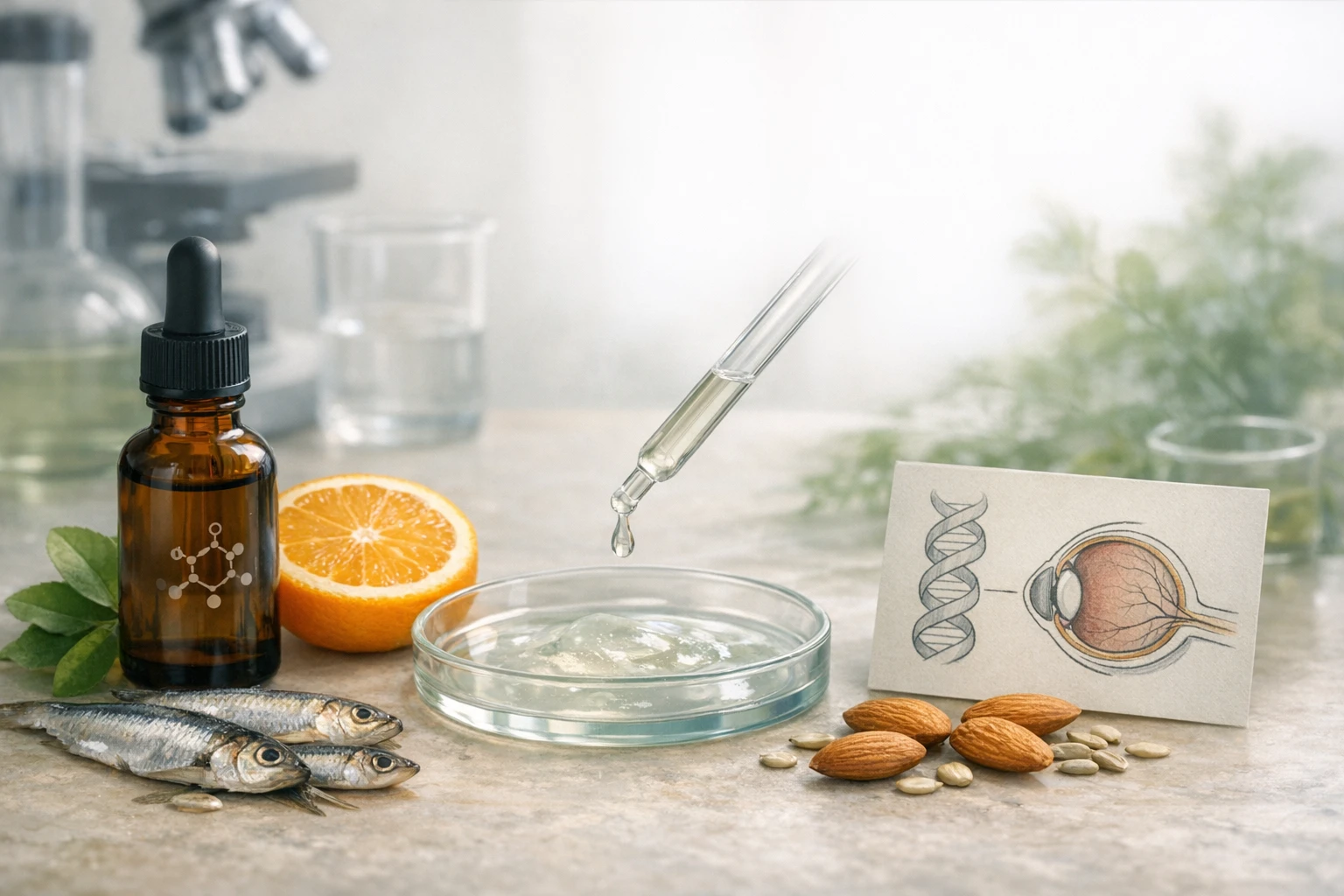 Vitamine e minerali, i nutrienti amici della pelle e della vista