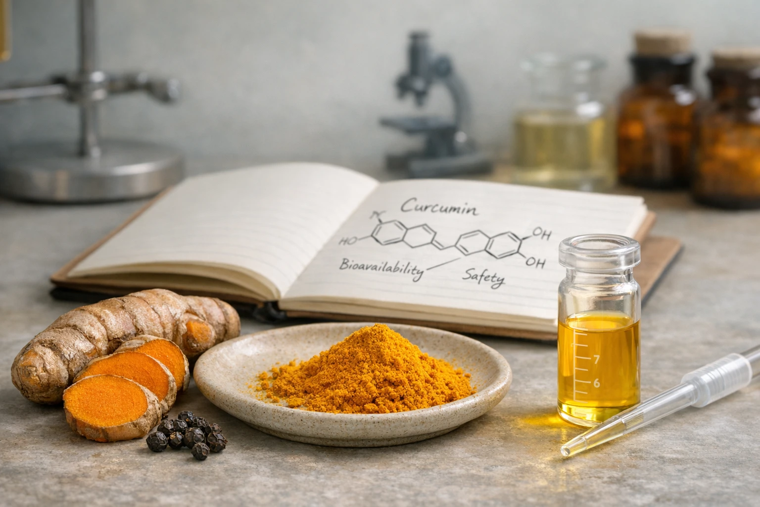 Curcuma: solo curcumina? Evidenze, limiti e uso informato