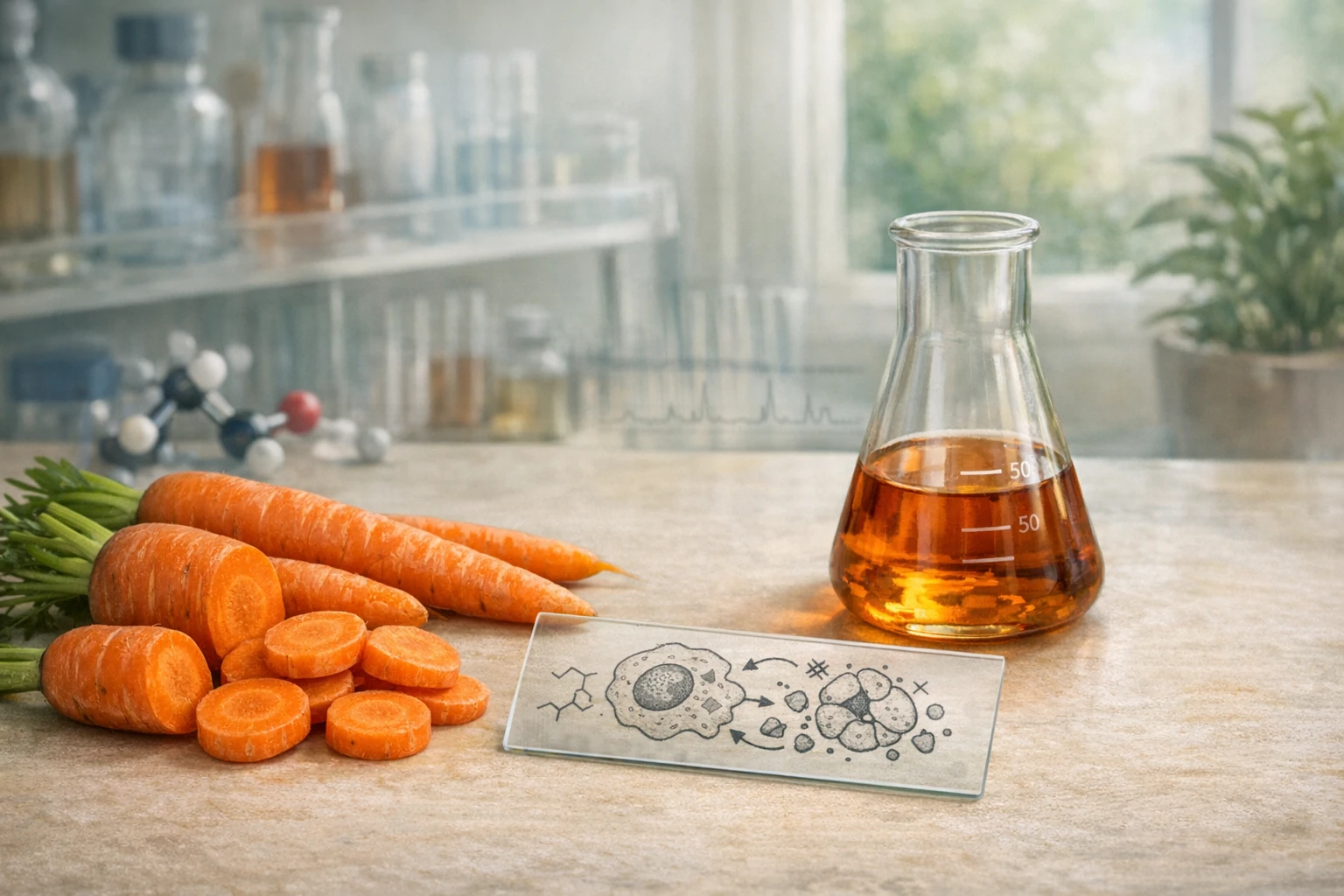 Università di Sheffield: le carote e la ricerca su cellule tumorali