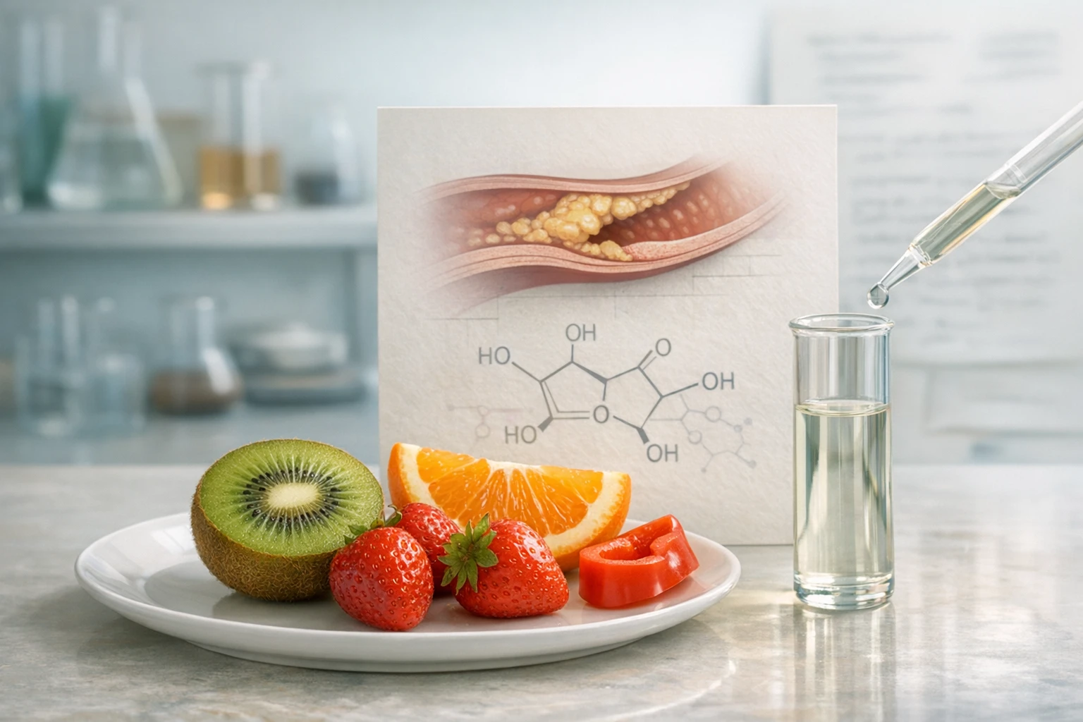 Problemi di colesterolo? La vitamina C può abbassare LDL e aumentare HDL?