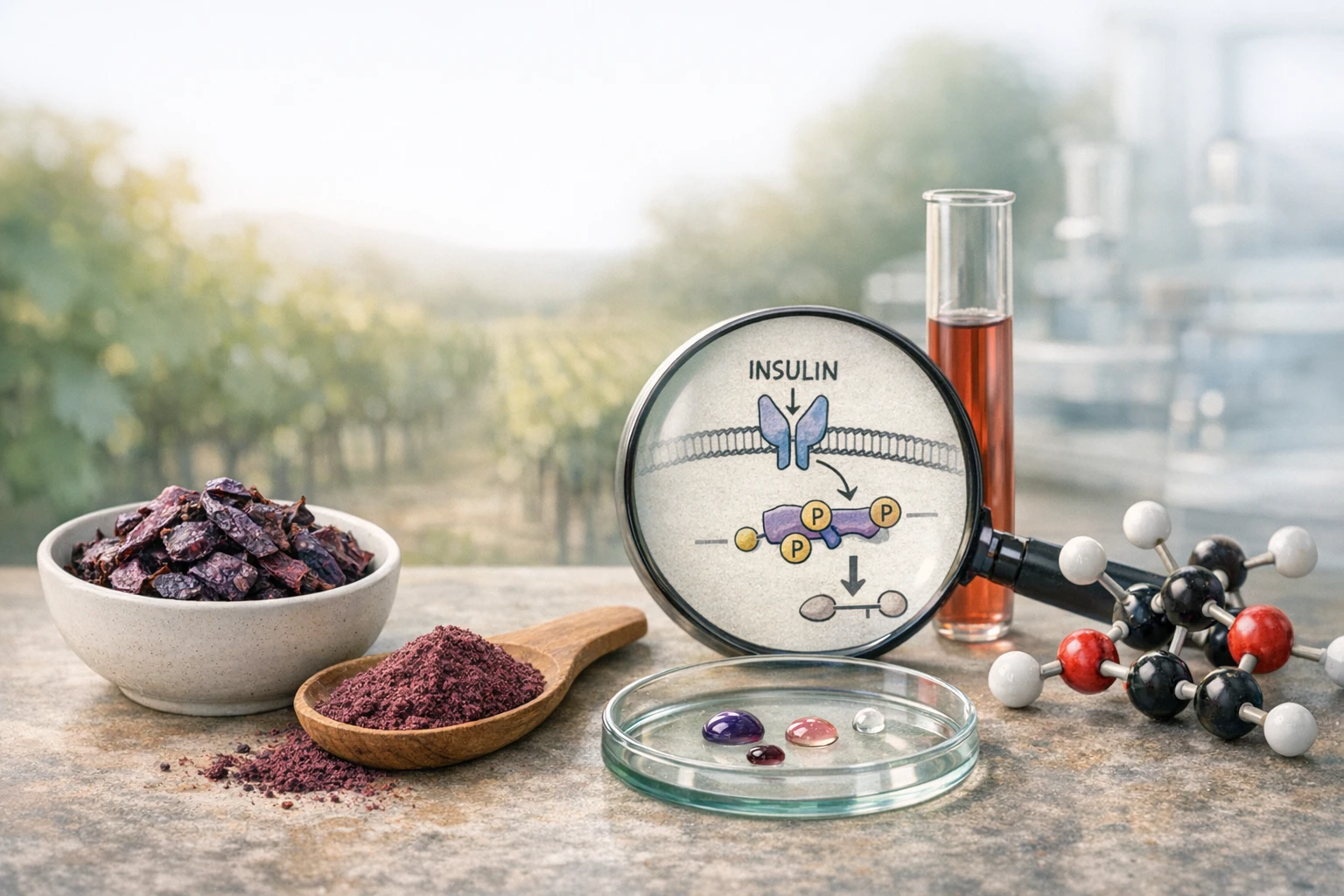 Diabete: dall'estratto delle bucce dell'uva un aiuto per contenere l'iperglicemia