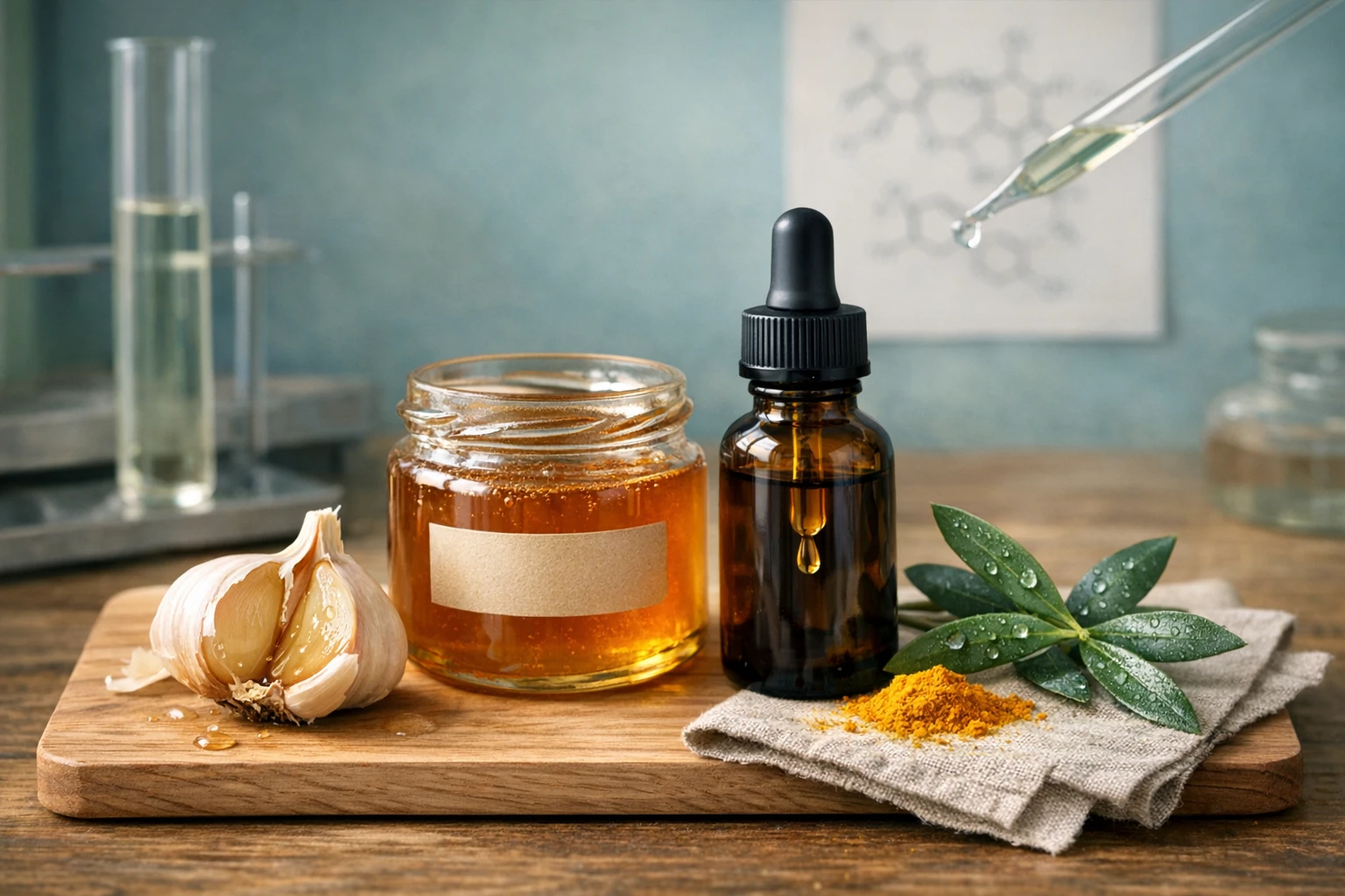 I 5 antibiotici naturali dalla natura: evidenze, limiti e indicazioni pratiche